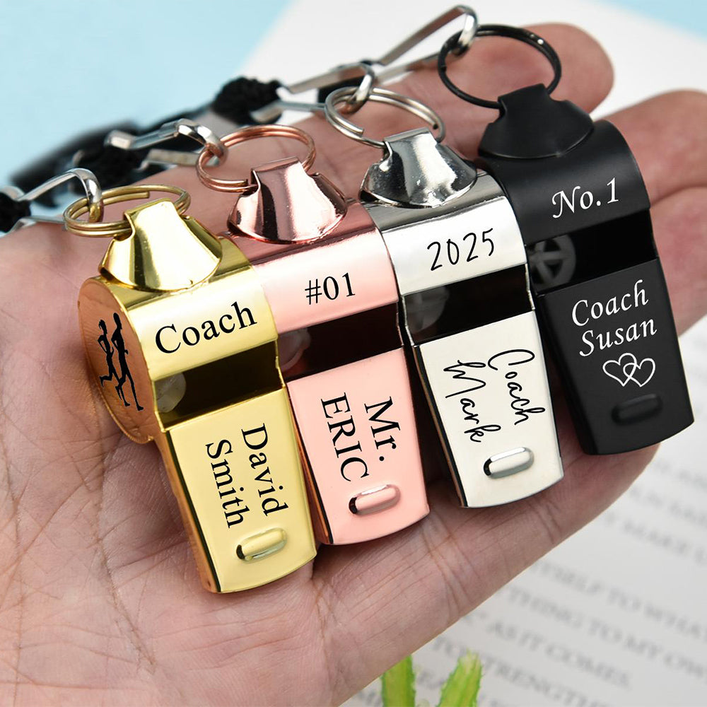 Personalized Football Soccer Basketball Teacher Coach Whistle - Valentine's Gifts for Him LM32 897823