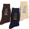 Custom Dad and Kid Outline Embroidered Socks Christmas Gift HO82 903512