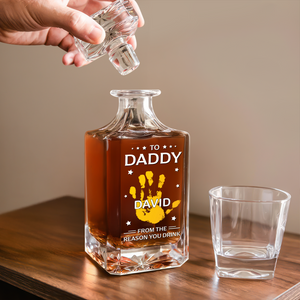 Personalized From The Reasons You Drink Decanter Gift For Dad, Grandpa HO82 894462