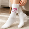 Personalized Name Senior - Class of 2027 Ruffle Socks CH07 180432