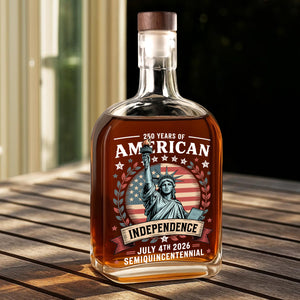 250 Year Of American Independence Whiskey Bottle LM32 895299