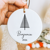 Personalized Custom Name Family Ceramic Ornament For Christmas TH10 170651