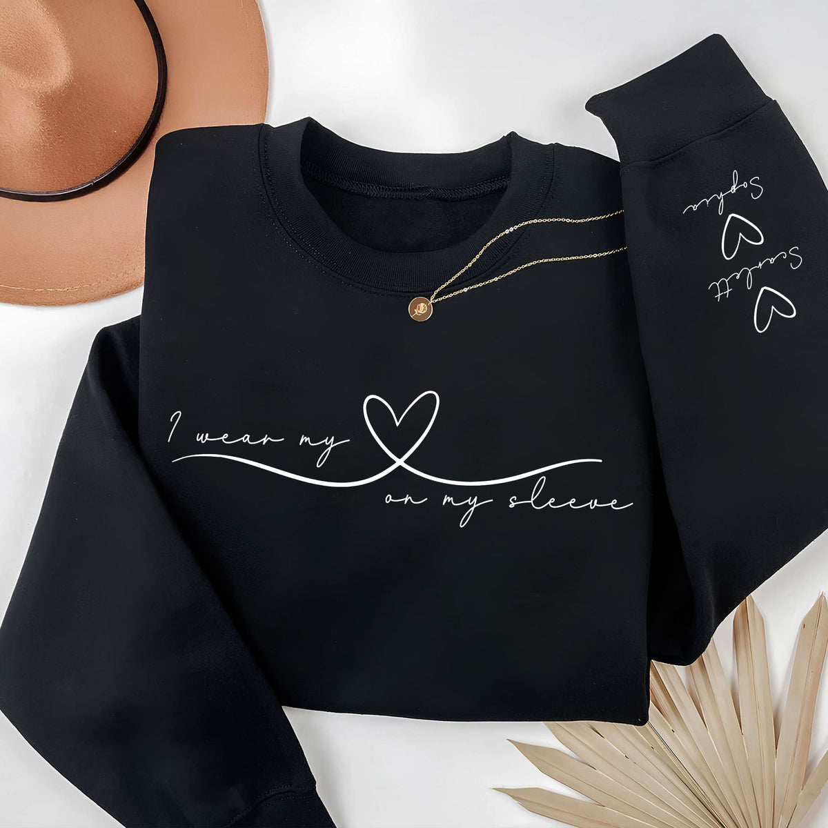 Personalized I Wear My Heart On My Sleeve Gift For Mom LM32 899093
