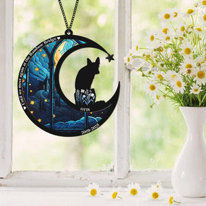 No Longer By My Side But Forever in My Heart Personalized Dog Memorial Suncatcher Gift For Dog Lovers CH07 896216