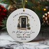 Personalized First Christmas At Ceramic Ornament, New Home Holiday Keepsake HO82 903600