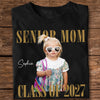 Custom Photo Senior Mom, Senior Dad Class Of 2027 Dark Shirt TH10 170745