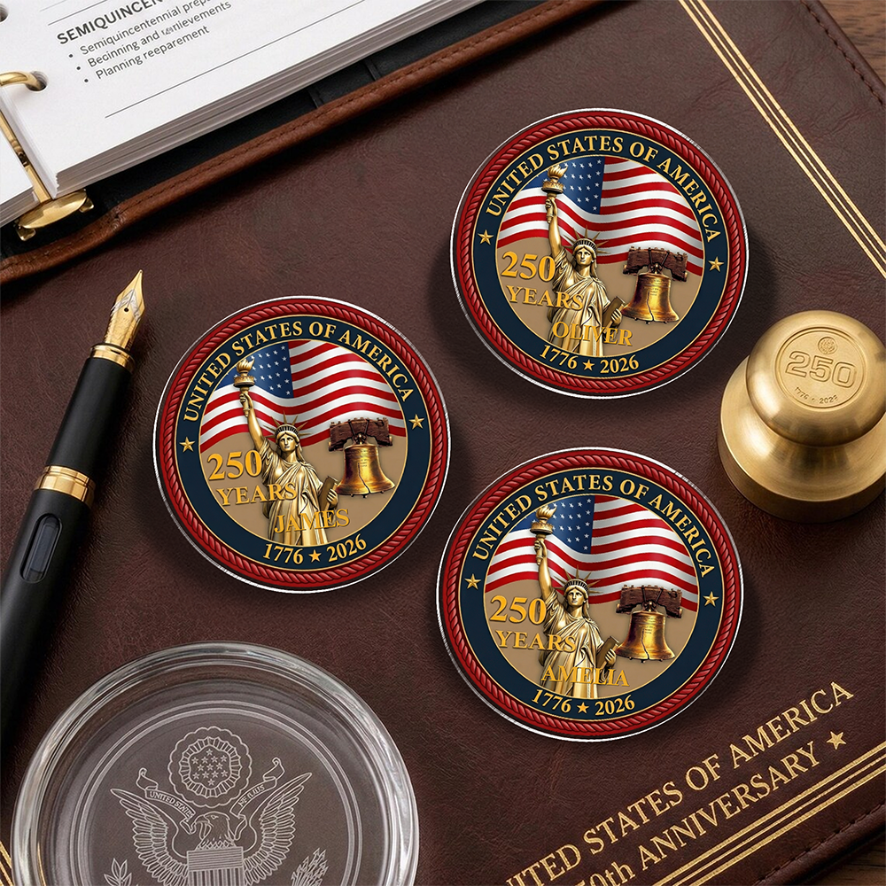 Custom Name United State Of America Acrylic Pin TH10 169351