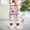 Custom Pet Photo With Festive Ugly Patterns - Personalized Sweatpants CH07 899502
