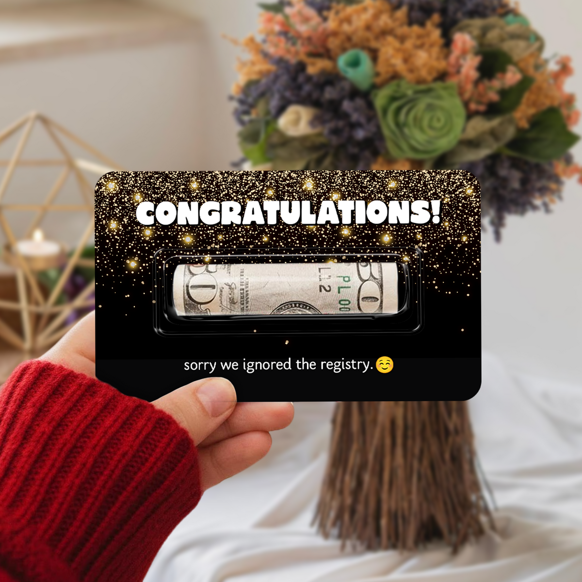 Funny Wedding Money Holder Card Wedding Gift HA75 898472