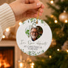 Personalized Memorial Photo Christmas In Our Hearts at Christmas & Forever Ceramic Ornament HO82 903502
