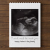 Custom Photo I Cannot Wait To Meet You Baby Scan Building Brick Blocks Happy Father's Day TH10 898853