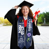 Personalised Birth Flower Graduation Class Of 2026 Stoles Gift for Graduates LM32 899327
