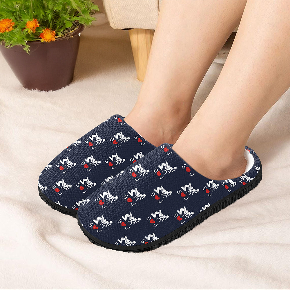 Personalized Funny Adult Slippers - Gift For Husband & Boyfriend HA75 922200