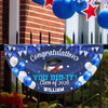 Congratulation You Did It Non-Pleated Fan Flag Graduation's Day TH10 898743