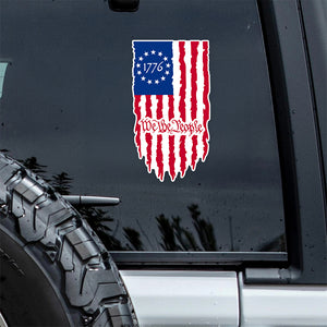 We The People Car Window Decal Sticker TH10 896361