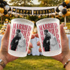 Custom Couple Photo Married Engaged Vintage Cups, Personalized Anniversary Keepsake TH10 170571