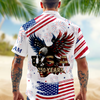 Personalized 250 Years of America Anniversary 1776-2026 Eagle Hawaii Shirt LM32 899581