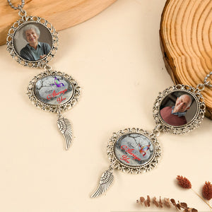 Custom Photo I'm Always With You Memorial Hanging Ornament With Charm TH10 892507