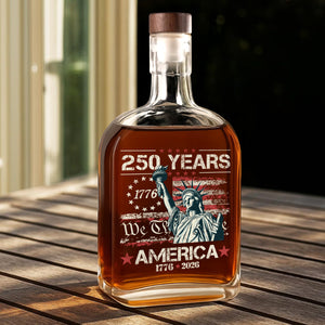 Celebrate Our America 250th Anniversary We The People Whiskey Bottle CH07 896716