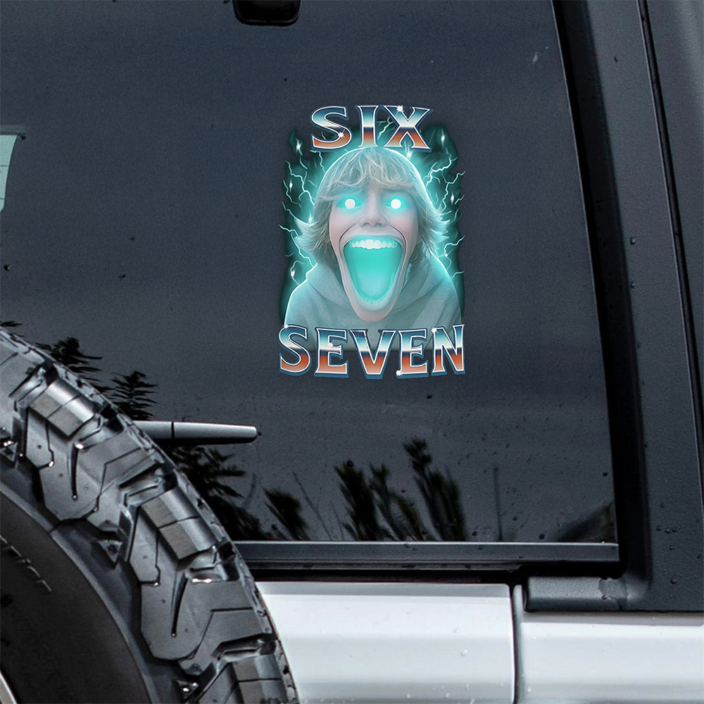 Funny Six Seven The Mason 67 Kid Gen Alpha Meme Decal Sticker HO82 900500