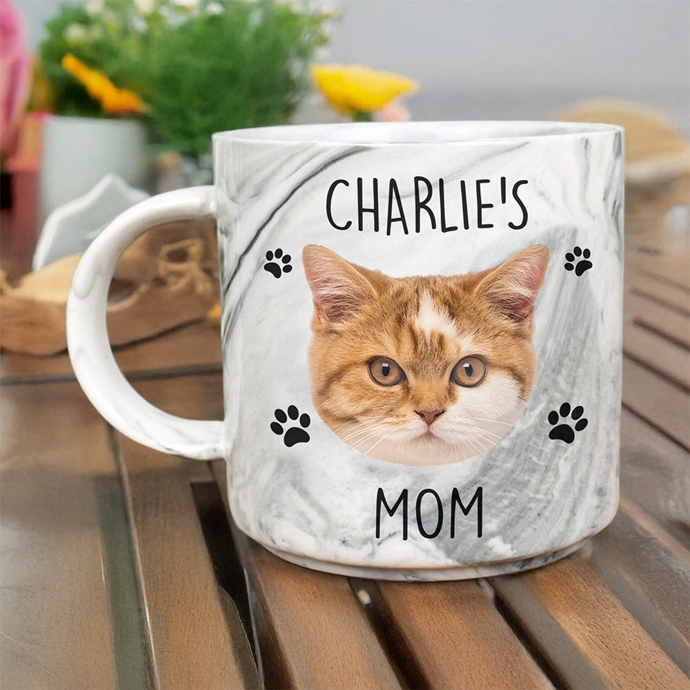 Custom Photo My Lovely Kid For Pet Lovers Marble Mug TH10 892513