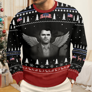 In Love Memory Charlie Kirk Ugly Christmas Sweater HO82 900322