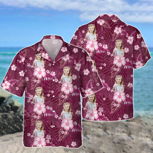 Custom Photo Summer Hawaiian Shirt Perfect For Vacations & Gifts LM32 893749