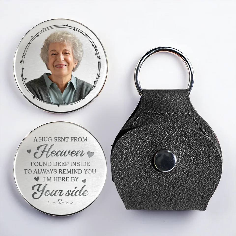 Custom Photo A Beautiful Soul, Forever Cherished - Memorial Personalized Custom Pocket Hug TH10 406036