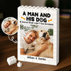 Custom Photo Building Brick Blocks for Dad - A Bond That Can't Be Broken LM32 669087