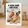 Custom Photo Building Brick Blocks for Dad - A Bond That Can't Be Broken LM32 669087