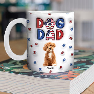 Custom Photo My Lovely Dog - Personalized 3D Inflated Effect Mug LM32 893935