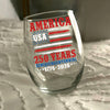USA 250 Years Semiquincentennial Wine Glass TH10 894673