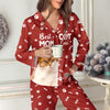 Custom Photo Best Dog Dad Mom Ever Pajamas For Pet Lovers CH07 899118