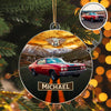 Vintage Route 66 - Personalized Car Photo Acrylic Ornament HA75 897254