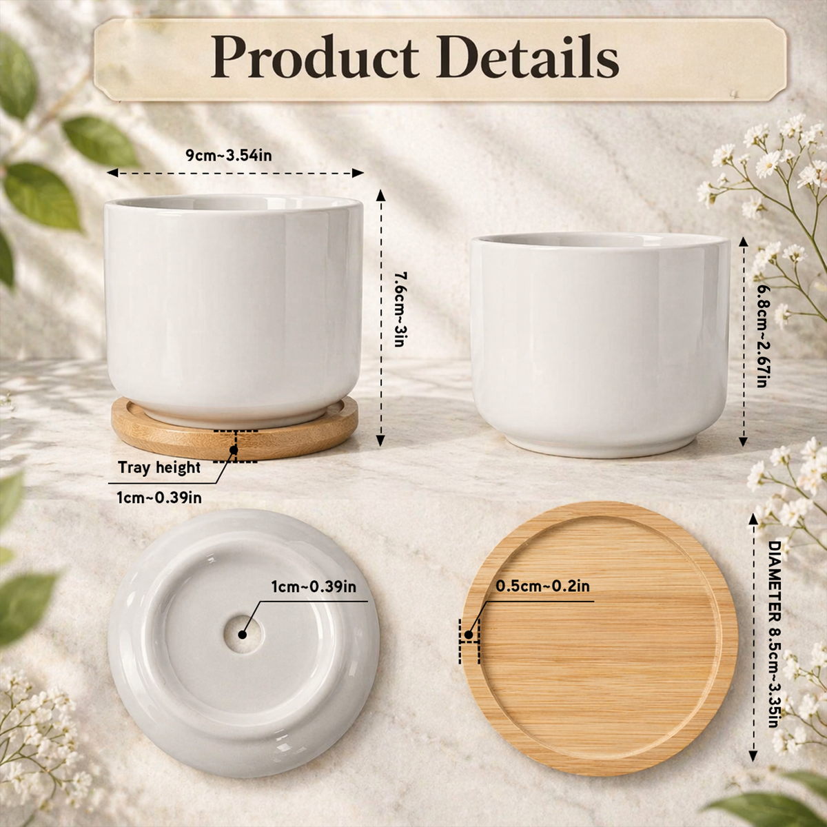 Custom Photo Pencil Sketch Soul Sister Toile Style Plant Pot – Personalized Gift for Besties HA75 921936
