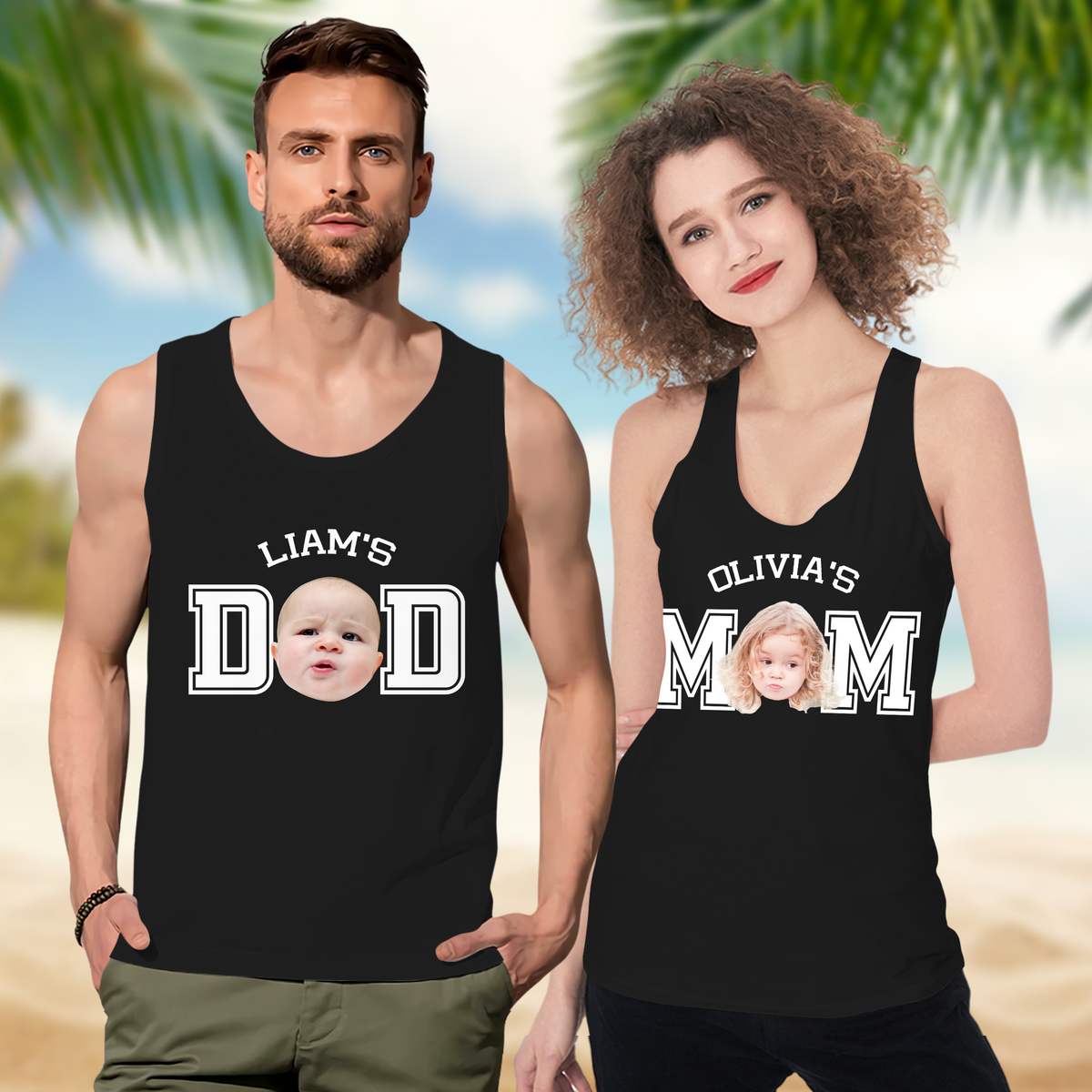 Custom Kid Photo And Name Tanktop TH10 894073