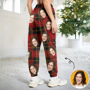 Custom Face Photo Sweatpants Gift For Christmas HO82 894952