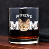 Custom Photo Dog Cat - Dad Mom Whiskey Glass HA75 892456