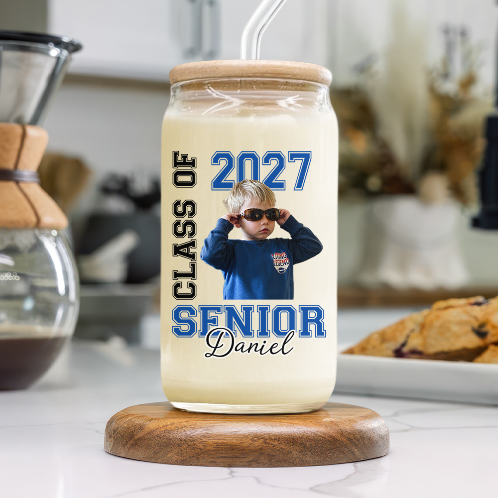 Custom Photo Senior 2027 Back To School Gift For Senior Students HA75 922092