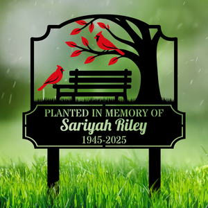 Planted In Memory Personalized Memorial Garden Stake HA75 892724