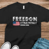 Charlie Kirk A True Patriot Rest In Peace Dark Shirt HO82 65756