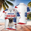 Custom Photo American Dog Dad Personalized Hawaiian Shirt Gifts For Dog Lovers CH07 896094
