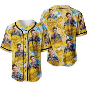 Custom Photo Hawaii Baseball Jersey Shirt TH10 892671