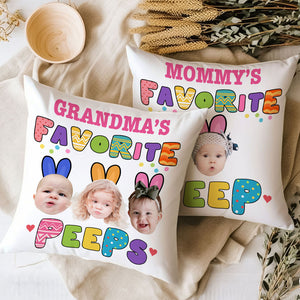 Custom Photo Favorite Peep For Easter Day Pillow TH10 892445