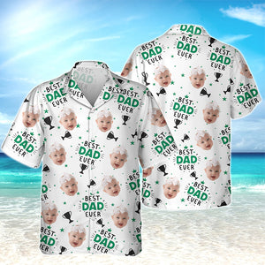Custom Photo Best Dad Ever Hawaii Shirt TH10 892759