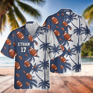 Personalized Name Tropical Summer Beach Hawaii Shirt For Sport Lovers LM32 893683