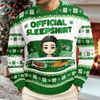 Official Sleepshirt Funny Family Ugly Sweater Personalized Gift For Dog Lovers HO82 900182