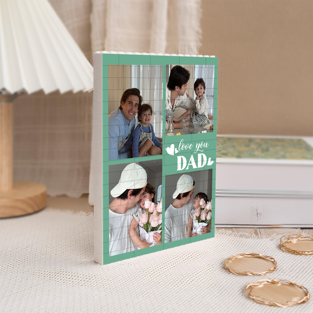 Custom Photo Custom Love You Dad/Mom Building Block CH07 910730