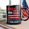250 Years Semiquincentennial Black Mug TH10 894669