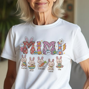 Happy Mother's Day Bunny Gigi Easter Gigi Bright Shirt Personalized Gift HO82 893526